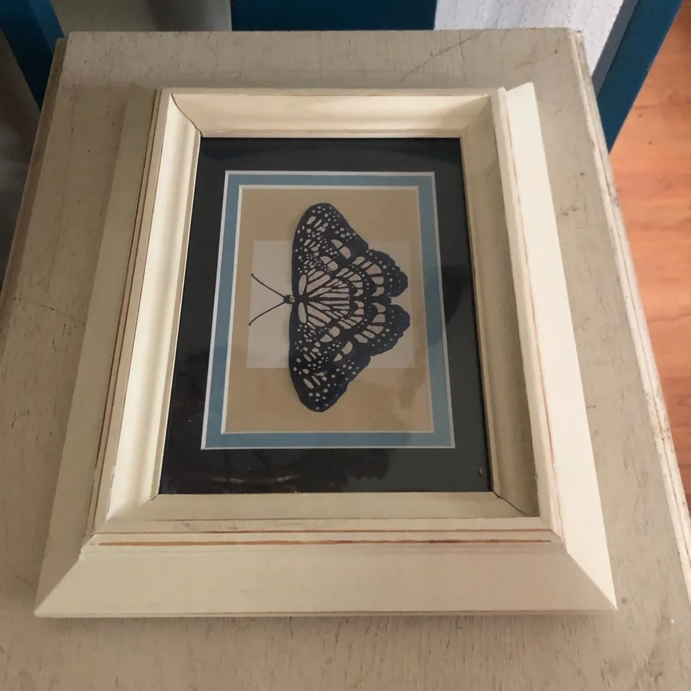 Framed Butterfly Print